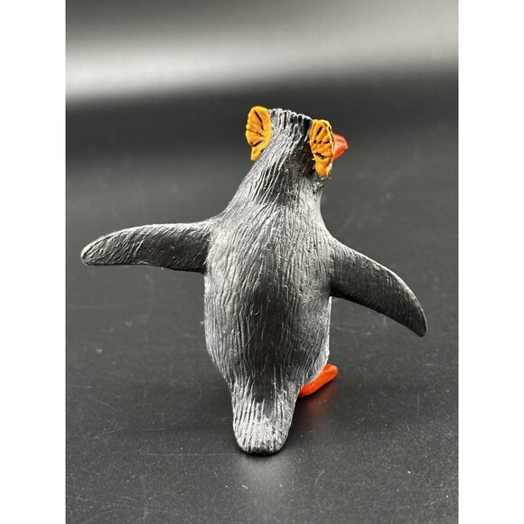 Safari Ltd Penguin Rockhopper Animal Zoo Figures Lot Of 3 Vtg 1990s Realistic - Picture 14 of 16